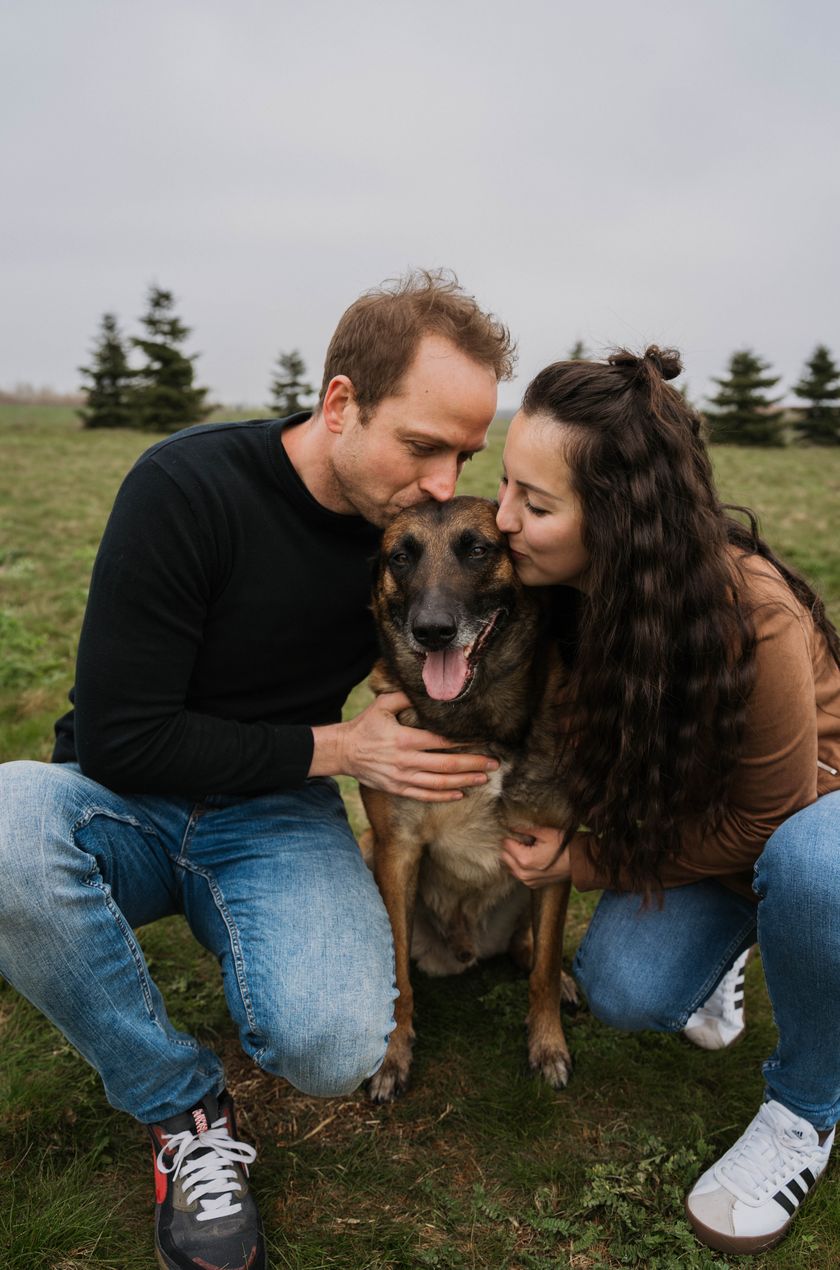 Kristýna a Aleš, fotografie z focení